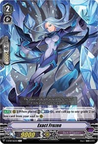 Exact Frozen - V-BT09: Butterfly d'Moonlight - Cardfight Vanguard card