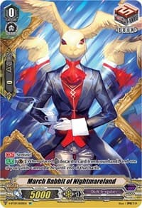 March Rabbit of Nightmareland (SP) - V-BT09: Butterfly d'Moonlight - Cardfight Vanguard card