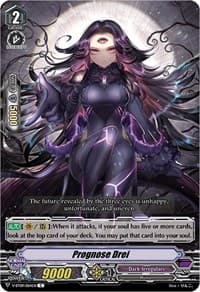 Prognose Drei - V-BT09: Butterfly d'Moonlight - Cardfight Vanguard card
