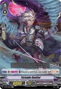 Tornado Genitor - V-BT09: Butterfly d'Moonlight - Cardfight Vanguard card