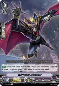 Werfleder Ordonnaz - V-BT09: Butterfly d'Moonlight - Cardfight Vanguard card