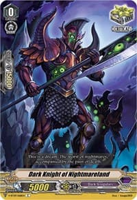 Dark Knight of Nightmareland - V-BT09: Butterfly d'Moonlight - Cardfight Vanguard card