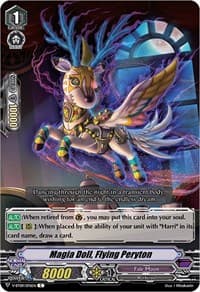 Magia Doll, Flying Peryton - V-BT09: Butterfly d'Moonlight - Cardfight Vanguard card