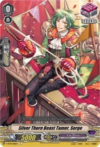 Silver Thorn Beast Tamer, Serge - V-BT09: Butterfly d'Moonlight - Cardfight Vanguard card