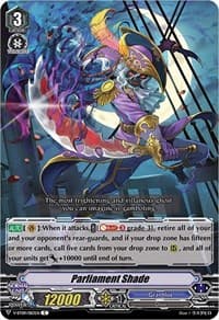 Parliament Shade - V-BT09: Butterfly d'Moonlight - Cardfight Vanguard card