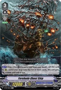 Forebode Ghost Ship - V-BT09: Butterfly d'Moonlight - Cardfight Vanguard card