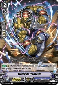 Wracking Frankhini - V-BT09: Butterfly d'Moonlight - Cardfight Vanguard card