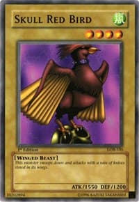Skull Red Bird - The Legend of Blue Eyes White Dragon - YuGiOh card