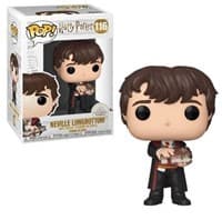 Harry Potter: Neville Longbottom (with Monster Book) - Pop! Vinyl - Funko card