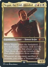 Negan, the Cold-Blooded - Secret Lair Drop Series - Magic: The Gathering card