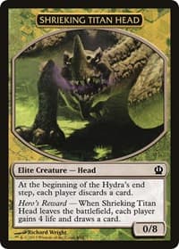 Shrieking Titan Head - Hero's Path Promos - Magic: The Gathering card
