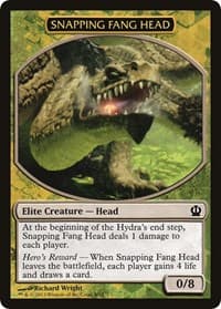 Snapping Fang Head - Hero's Path Promos - Magic: The Gathering card