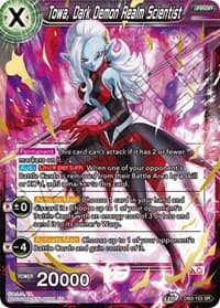 Towa, Dark Demon Realm Scientist - Draft Box 06 - Giant Force - Dragon Ball Super: Masters card
