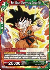 Son Goku, Unwavering Conviction - Draft Box 06 - Giant Force - Dragon Ball Super: Masters card