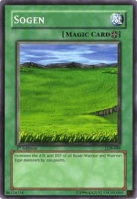Sogen - The Legend of Blue Eyes White Dragon - YuGiOh card