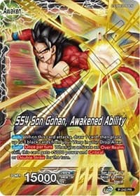 Son Gohan // SS4 Son Gohan, Awakened Ability - Promotion Cards - Dragon Ball Super: Masters card