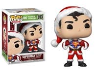 Superman in Holiday Sweater - Pop! Vinyl - Funko card