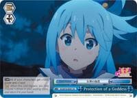Protection of a Goddess - KonoSuba The Movie: Legend of Crimson - Weiss Schwarz card