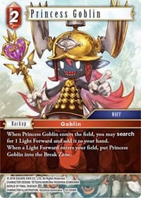 Princess Goblin - Opus XII - Final Fantasy TCG card