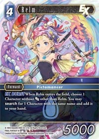 Relm EX - Opus XII - Final Fantasy TCG card
