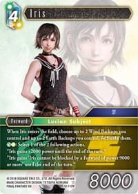 Iris - Opus XII - Final Fantasy TCG card