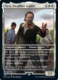 Rick, Steadfast Leader - Secret Lair Drop Series - Magic: The Gathering card