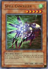 Spell Canceller - Magician's Force - YuGiOh card
