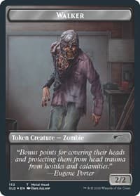 Walker (Metal Head // Treasure) Double-sided Token - Secret Lair Drop Series - Magic: The Gathering card