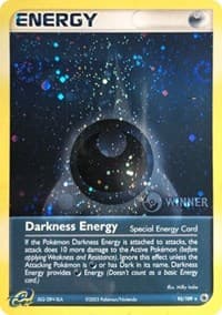 Darkness Energy (Special) - 93/109 (Cosmos Holo) [Winner] - League & Championship Cards - Pokemon card