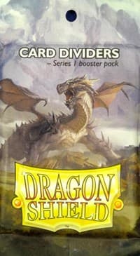 Dragon Shield Card Dividers - Series 1 Booster Pack - Dragon Shield Accessories - Collectible Storage card