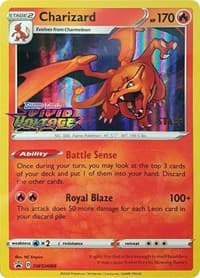 Charizard - SWSH066 (Prerelease) [Staff] - SWSH: Sword & Shield Promo Cards - Pokemon card