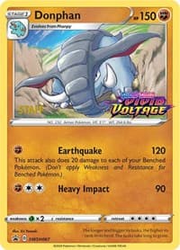 Donphan - SWSH067 (Prerelease) [Staff] - SWSH: Sword & Shield Promo Cards - Pokemon card
