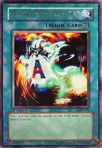 Spirit Message "A" - Labyrinth of Nightmare - YuGiOh card