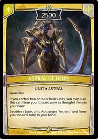 Astral of Hope - Echoes of Hokken - Argent Saga TCG card