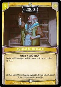 Astralic Herald - Echoes of Hokken - Argent Saga TCG card