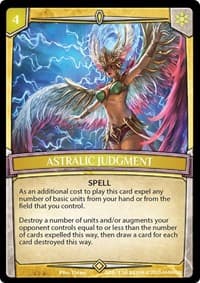 Astralic Judgment - Echoes of Hokken - Argent Saga TCG card