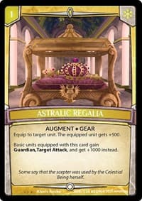 Astralic Regalia - Echoes of Hokken - Argent Saga TCG card