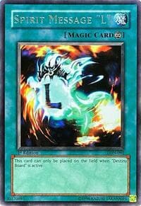 Spirit Message "L" - Labyrinth of Nightmare - YuGiOh card