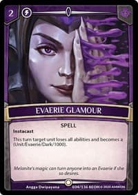 Evaerie Glamour - Echoes of Hokken - Argent Saga TCG card