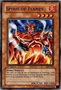 Spirit of Flames - Labyrinth of Nightmare - YuGiOh card