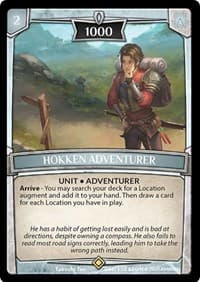 Hokken Adventurer - Echoes of Hokken - Argent Saga TCG card