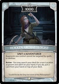 Hokken Archaeologist - Echoes of Hokken - Argent Saga TCG card