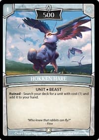 Hokken Hare - Echoes of Hokken - Argent Saga TCG card