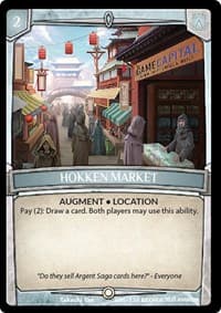 Hokken Market - Echoes of Hokken - Argent Saga TCG card