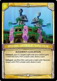 Hyldia, Astralic Sanctum - Echoes of Hokken - Argent Saga TCG card