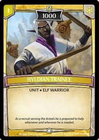 Hyldian Trainee - Echoes of Hokken - Argent Saga TCG card