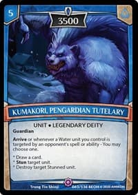 Kumakori, Pengardian Tutelary - Echoes of Hokken - Argent Saga TCG card