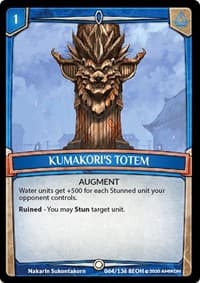 Kumakori's Totem - Echoes of Hokken - Argent Saga TCG card