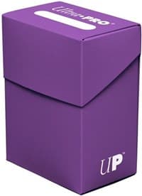 Solid Color Deck Box - Purple (No Front Logo) - Ultra Pro Deck Boxes - Deck Boxes card