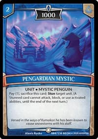 Pengardian Mystic - Echoes of Hokken - Argent Saga TCG card